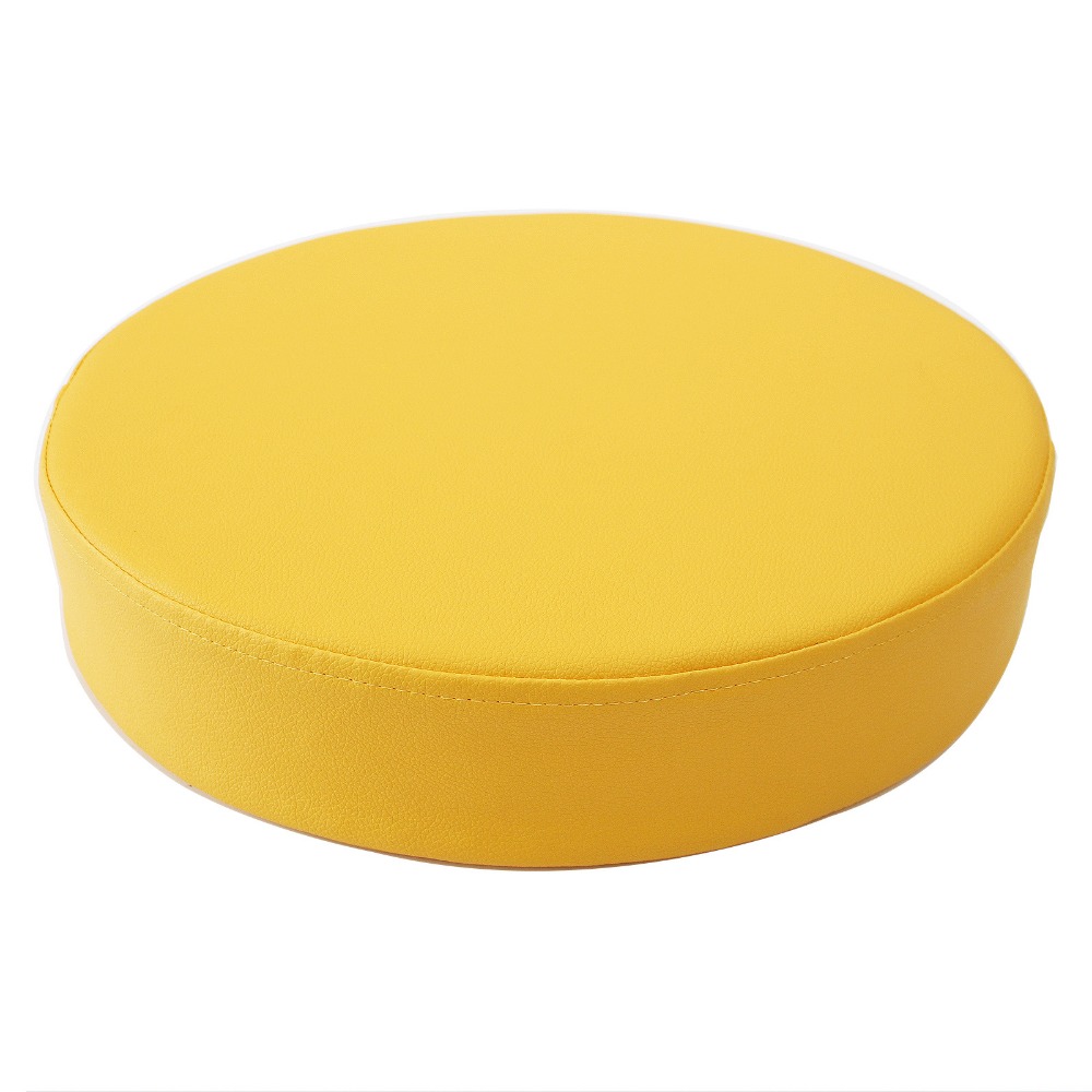 Floor Cushion Pouf - Simple Japanese Style Leather Round Cushion