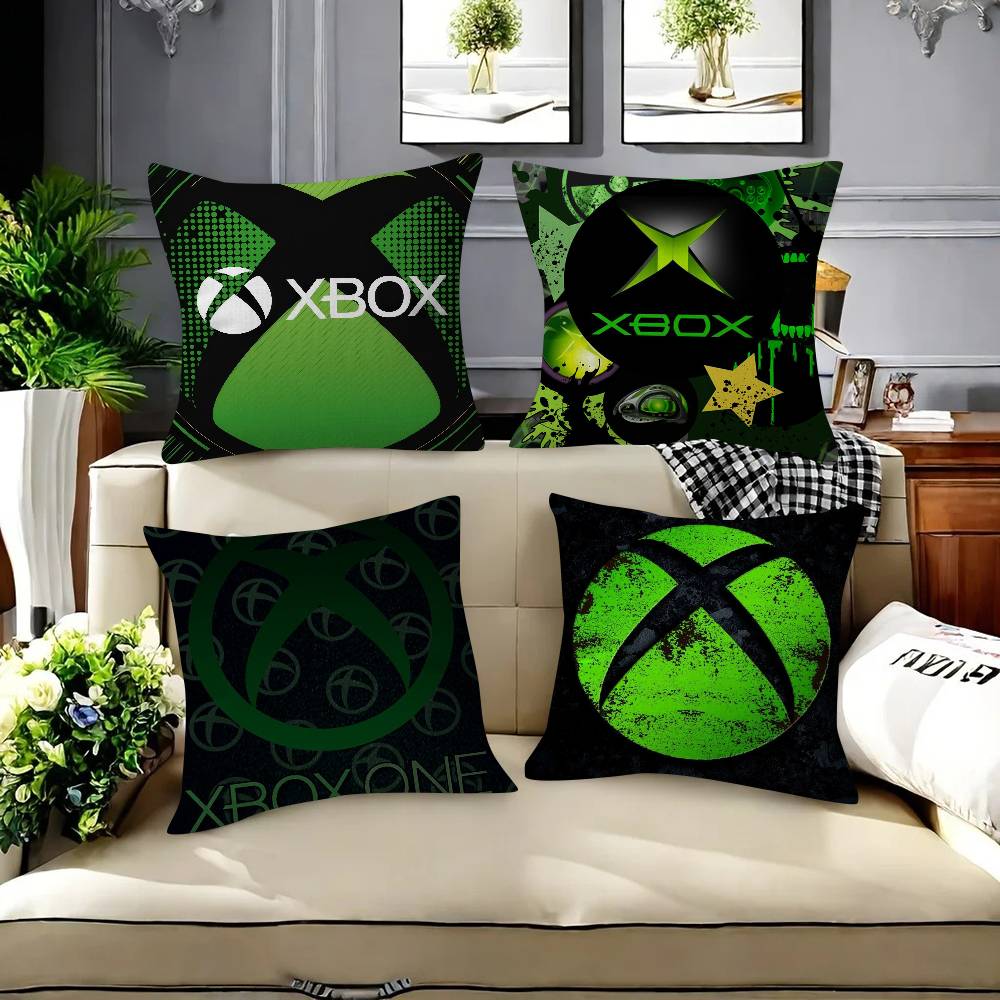Home Textiles And Furnishing - Gaming Accessory Double-sided Printing X-XBox Pillow