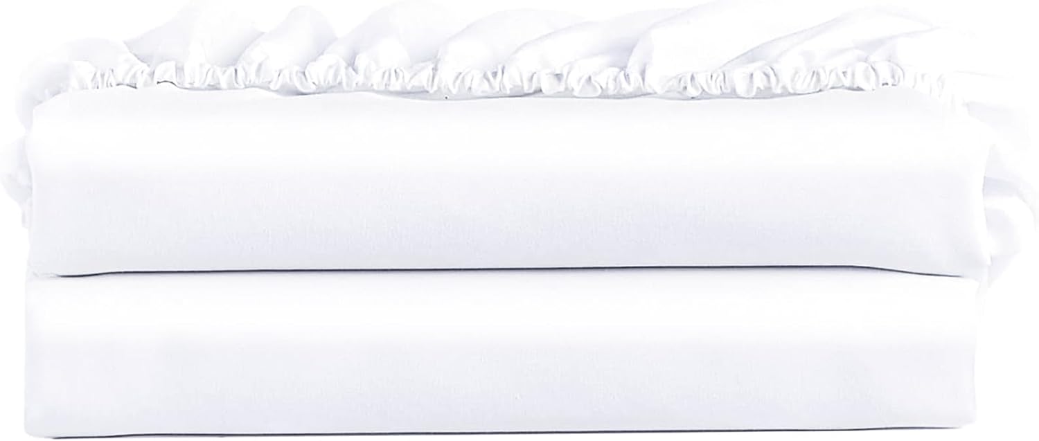 Bed Sheet Microfiber - Twin Fitted Sheet 2 Pack -