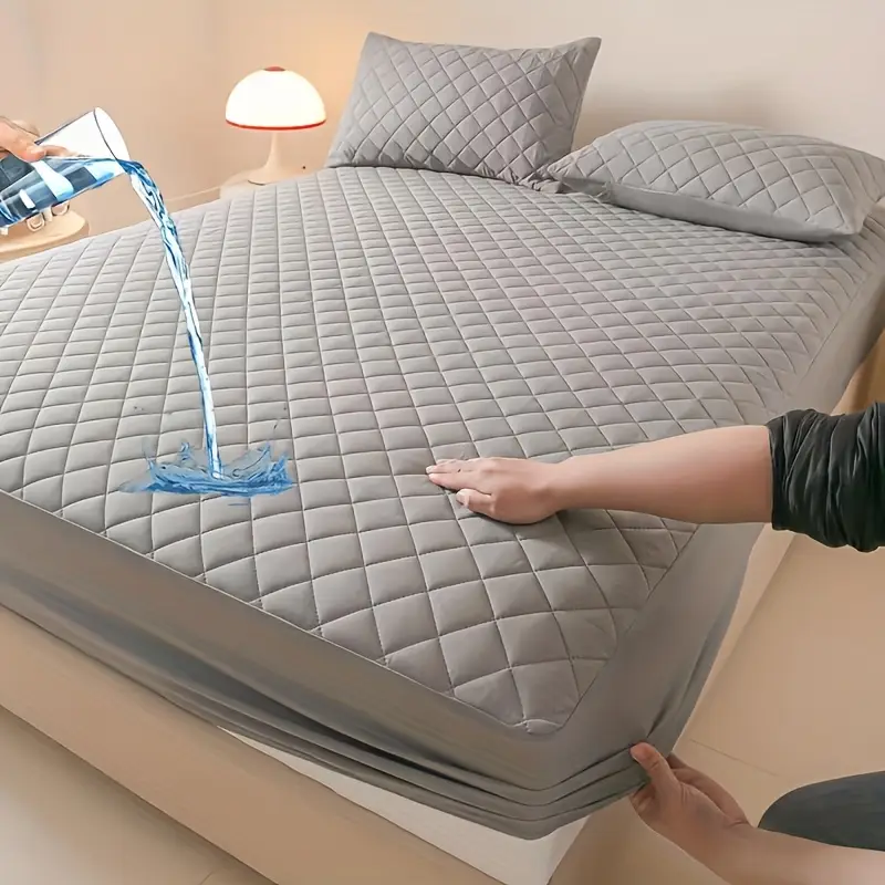 Bed Sheet Microfiber - Waterproof Mattress Protector,Soft and Breathable Mattress