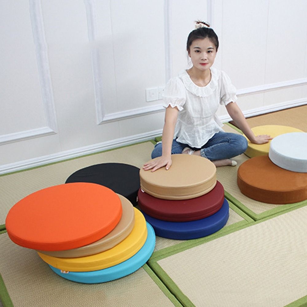 Simple Japanese Style Leather  - Floor Cushion Pouf recensie en prijs