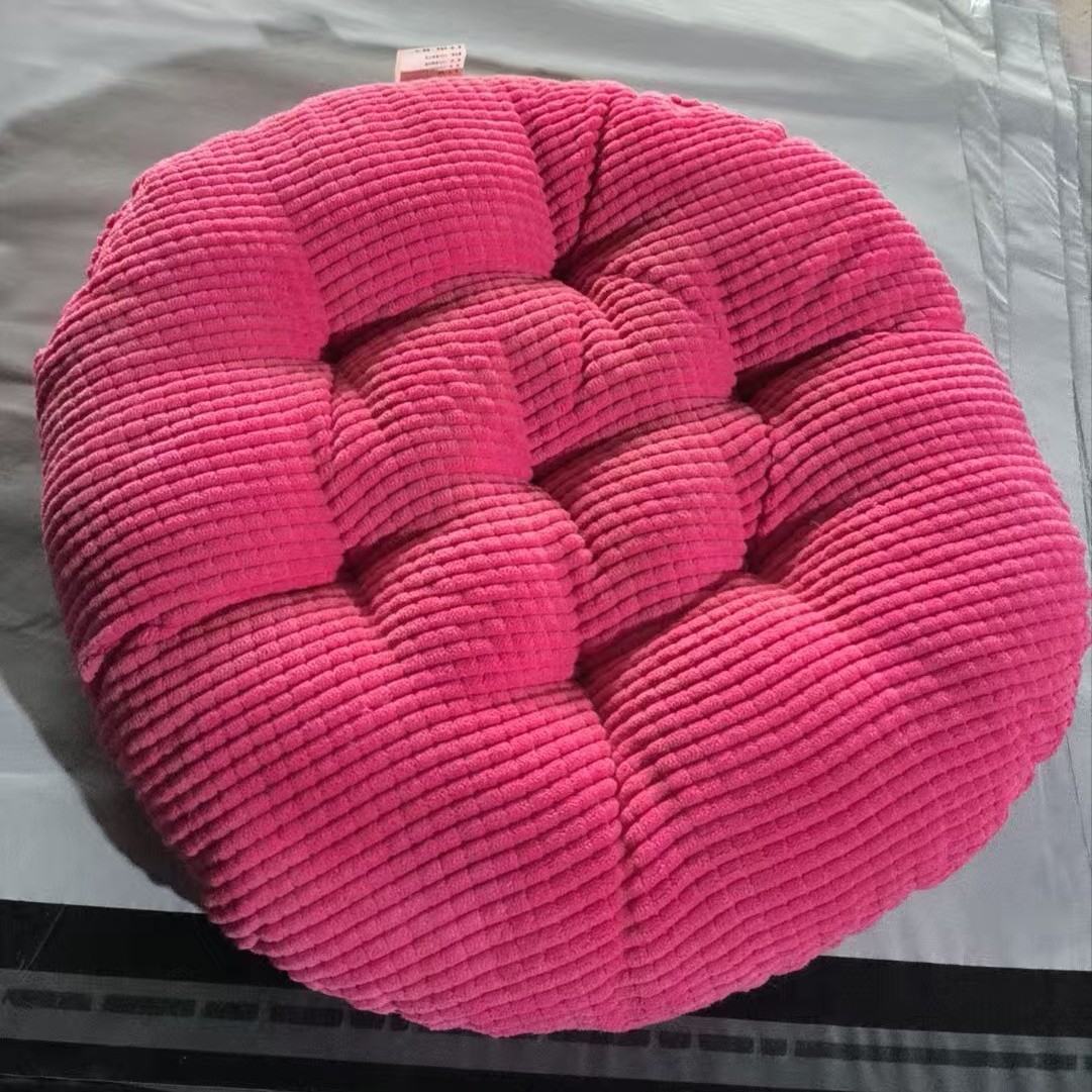 Round Thick Corduroy Chair Cus - Floor Cushion Pouf recensie en prijs