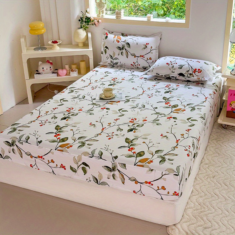 3pcs Print Bedding Set, Soft a - Bed Sheet Microfiber recensie en prijs