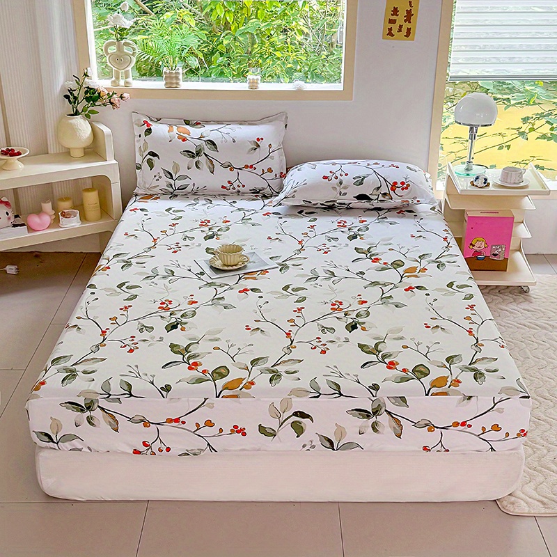 3pcs Print Bedding Set, Soft a - Bed Sheet Microfiber recensie en prijs
