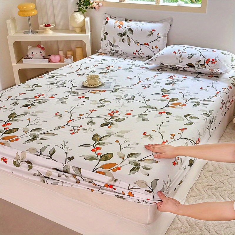 3pcs Print Bedding Set, Soft a - Bed Sheet Microfiber recensie en prijs