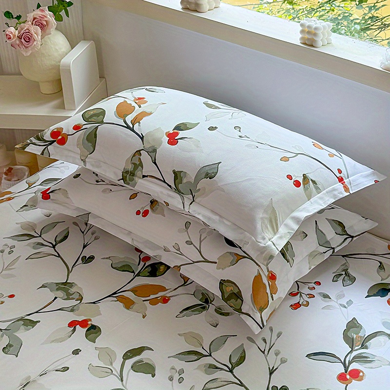 3pcs Print Bedding Set, Soft a - Bed Sheet Microfiber recensie en prijs