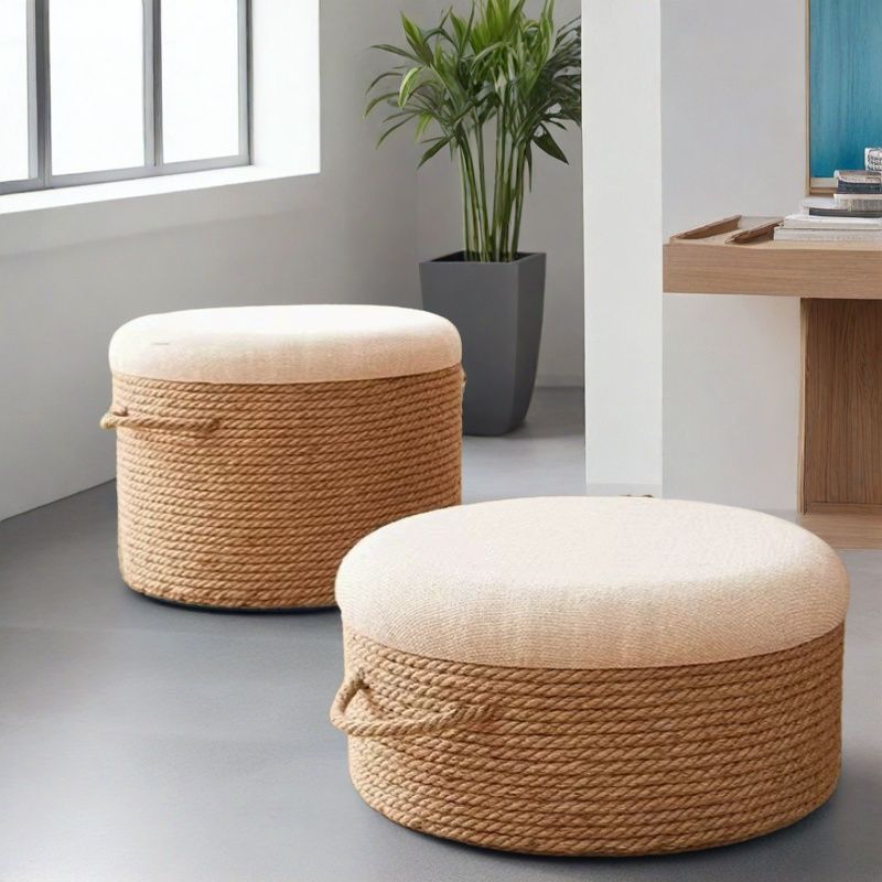 Hemp Rope Woven Meditation Cus - Floor Cushion Pouf recensie en prijs
