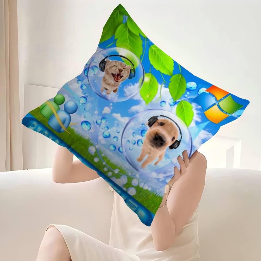Frutiger Aero Art cushion  Pil - Home Art Textiles recensie en prijs