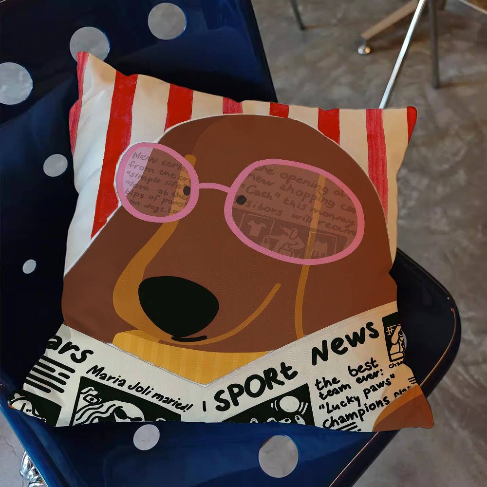 Sausage Dog Dachshund cute Pil - Home Textiles And Furnishing recensie en prijs