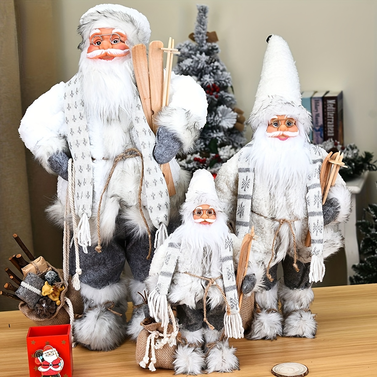 Blue and white Santa Claus, Ch - Home Textiles And Furnishing recensie en prijs