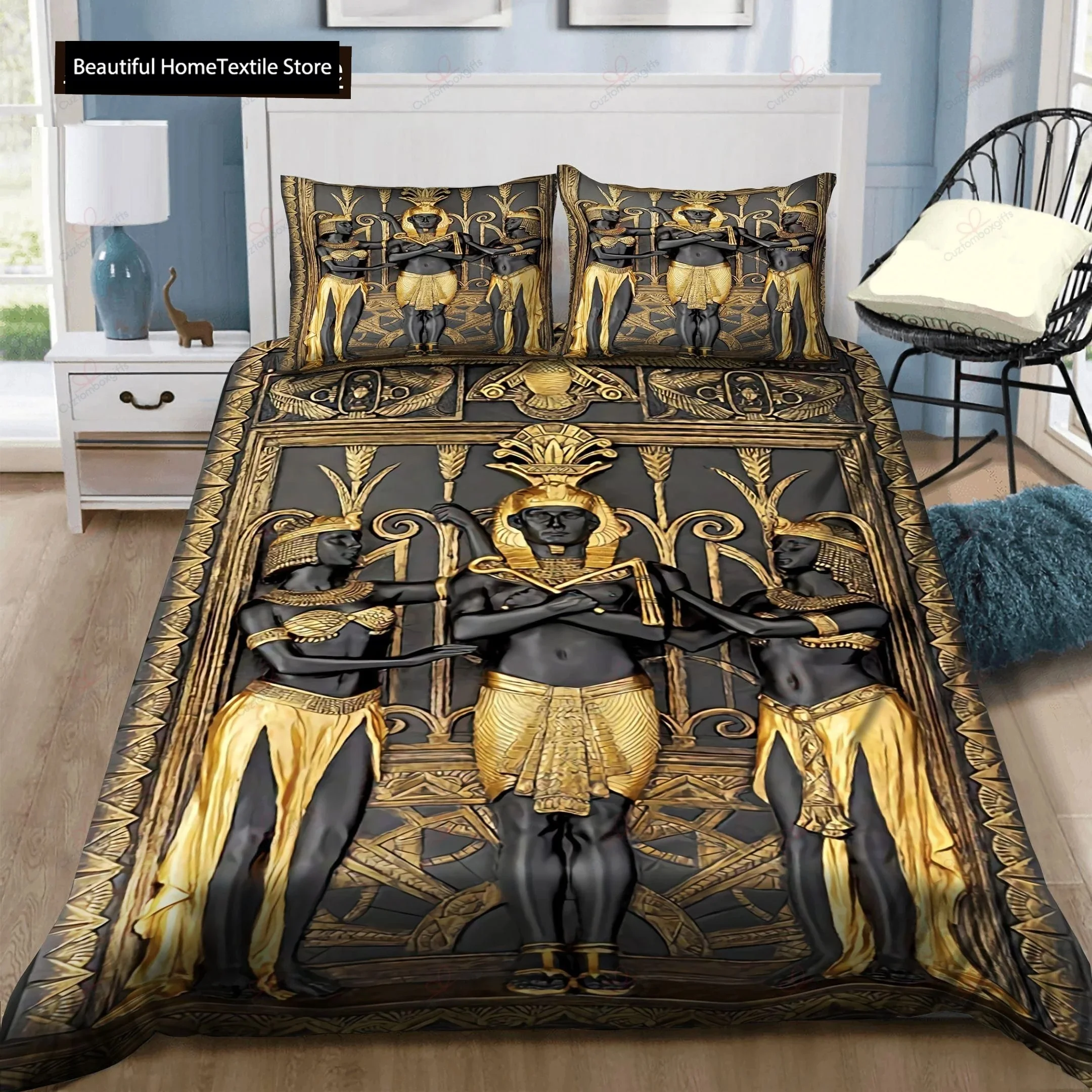 Ancient Egypt Anubis Egyptian  - Home Textiles Egypt recensie en prijs