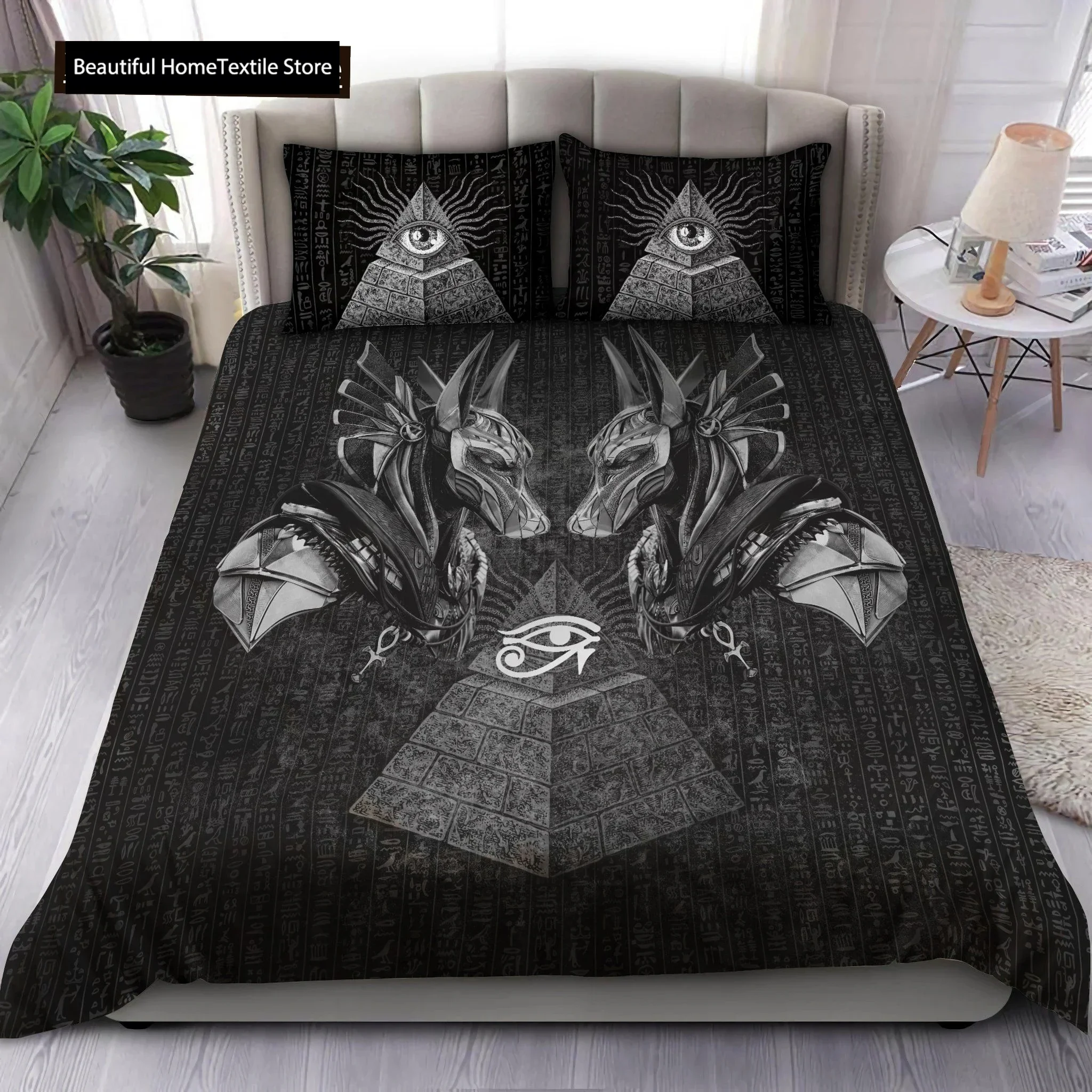 Ancient Egypt Anubis Egyptian  - Home Textiles Egypt recensie en prijs