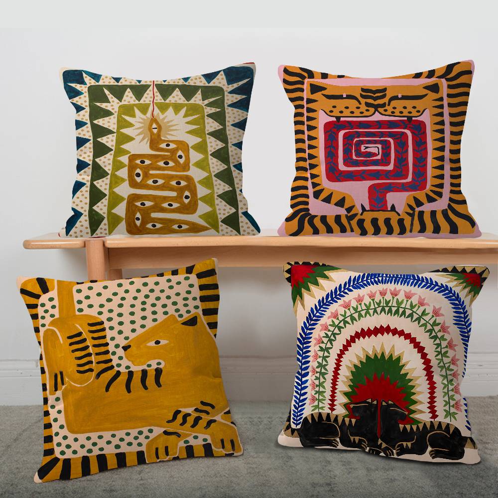 Ancient Egypt Abstract Colorfu - Home Textiles Egypt recensie en prijs