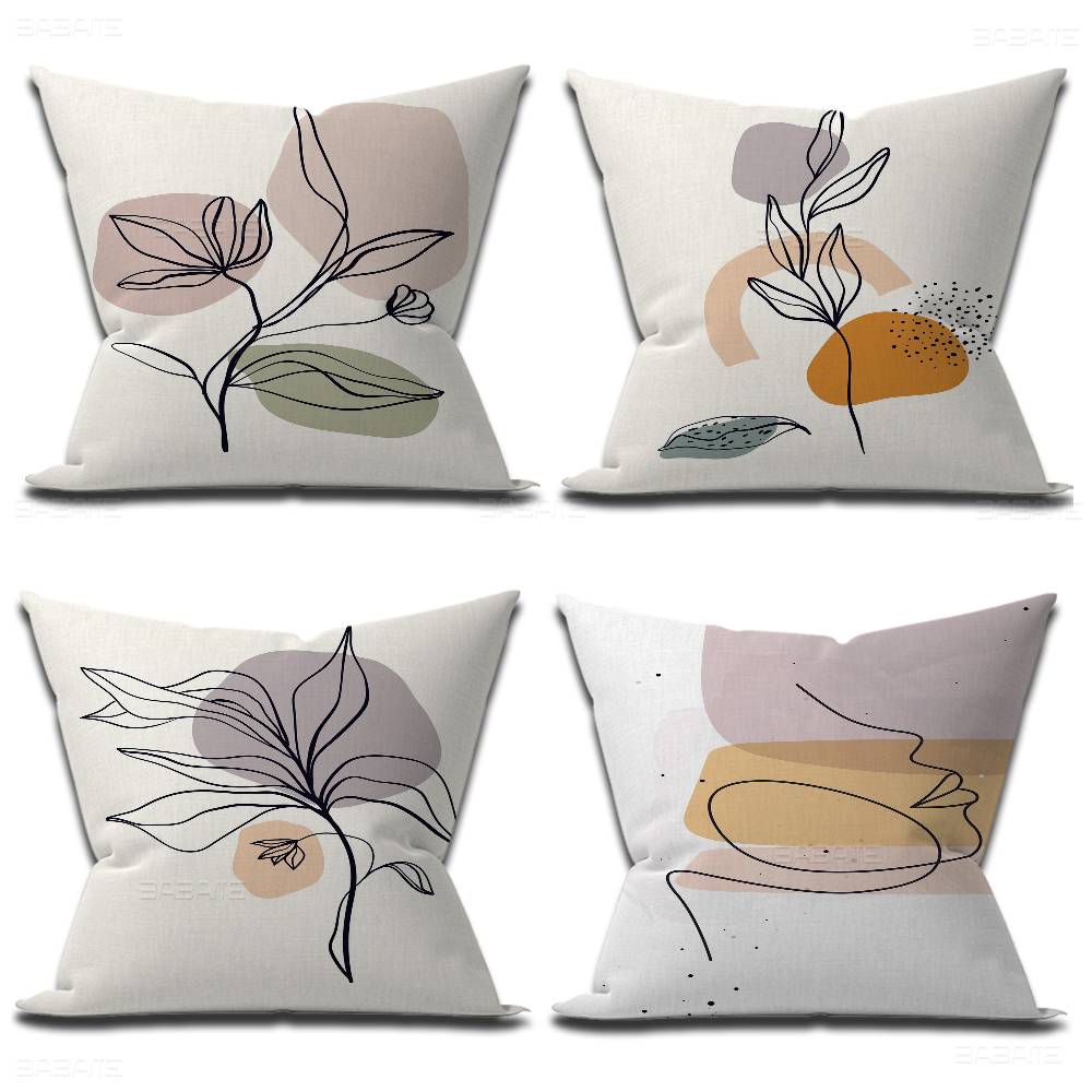 Minimalist Abstract Line Art P - Home Textiles And Furnishing recensie en prijs