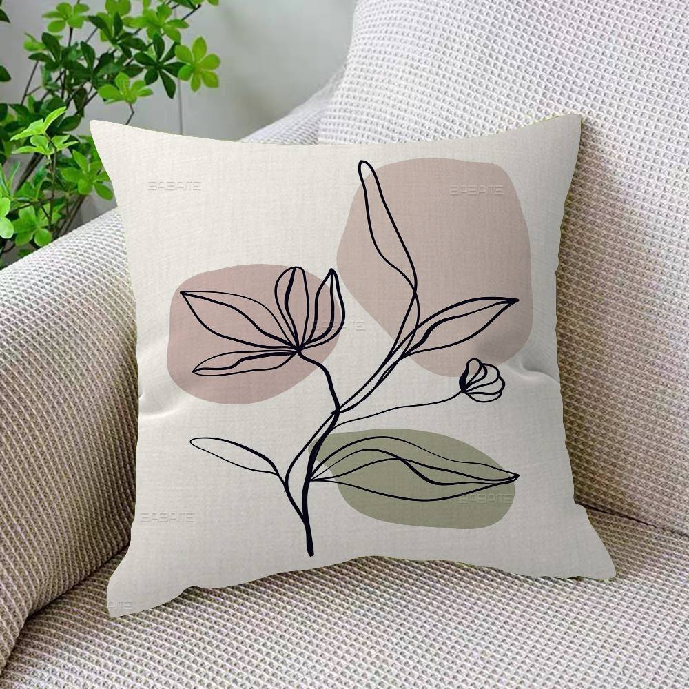 Minimalist Abstract Line Art P - Home Textiles And Furnishing recensie en prijs