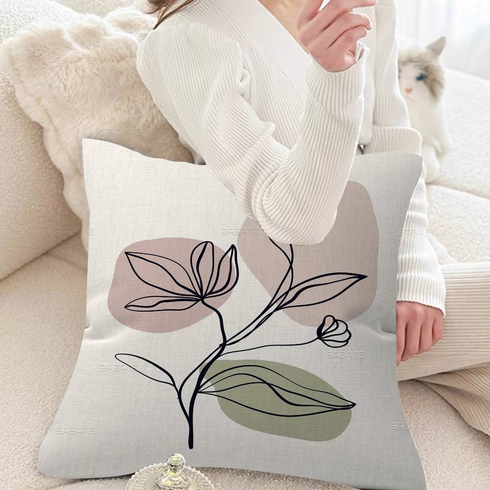 Minimalist Abstract Line Art P - Home Textiles And Furnishing recensie en prijs