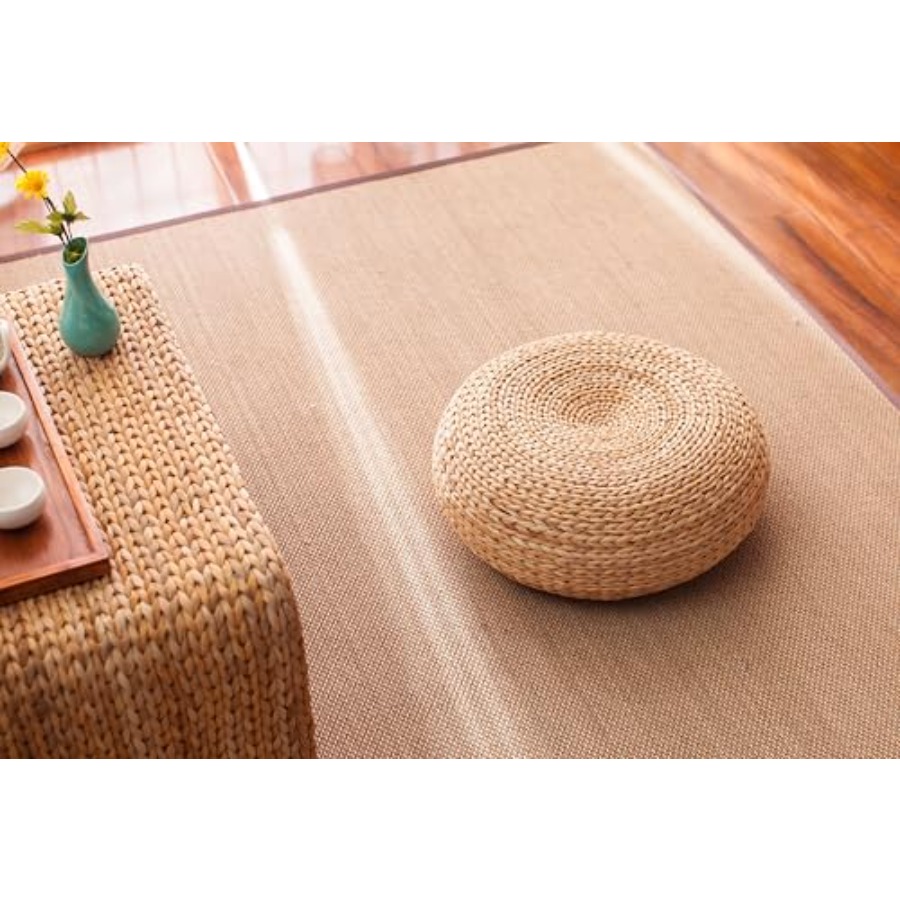 Straw Flat Seat Cushion, Handm - Floor Cushion Pouf recensie en prijs