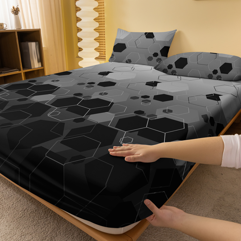 1 Simple modern Geometry print - Bed Sheet Microfiber recensie en prijs