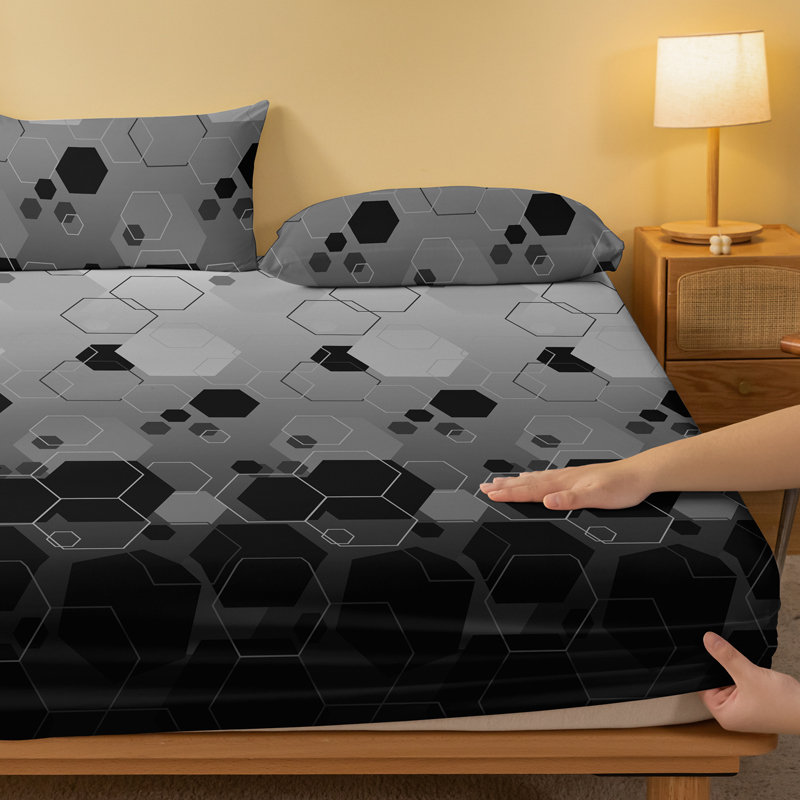 1 Simple modern Geometry print - Bed Sheet Microfiber recensie en prijs