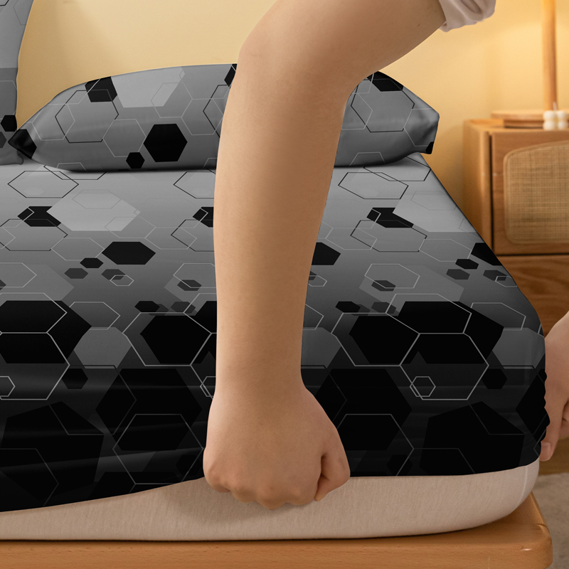 1 Simple modern Geometry print - Bed Sheet Microfiber recensie en prijs