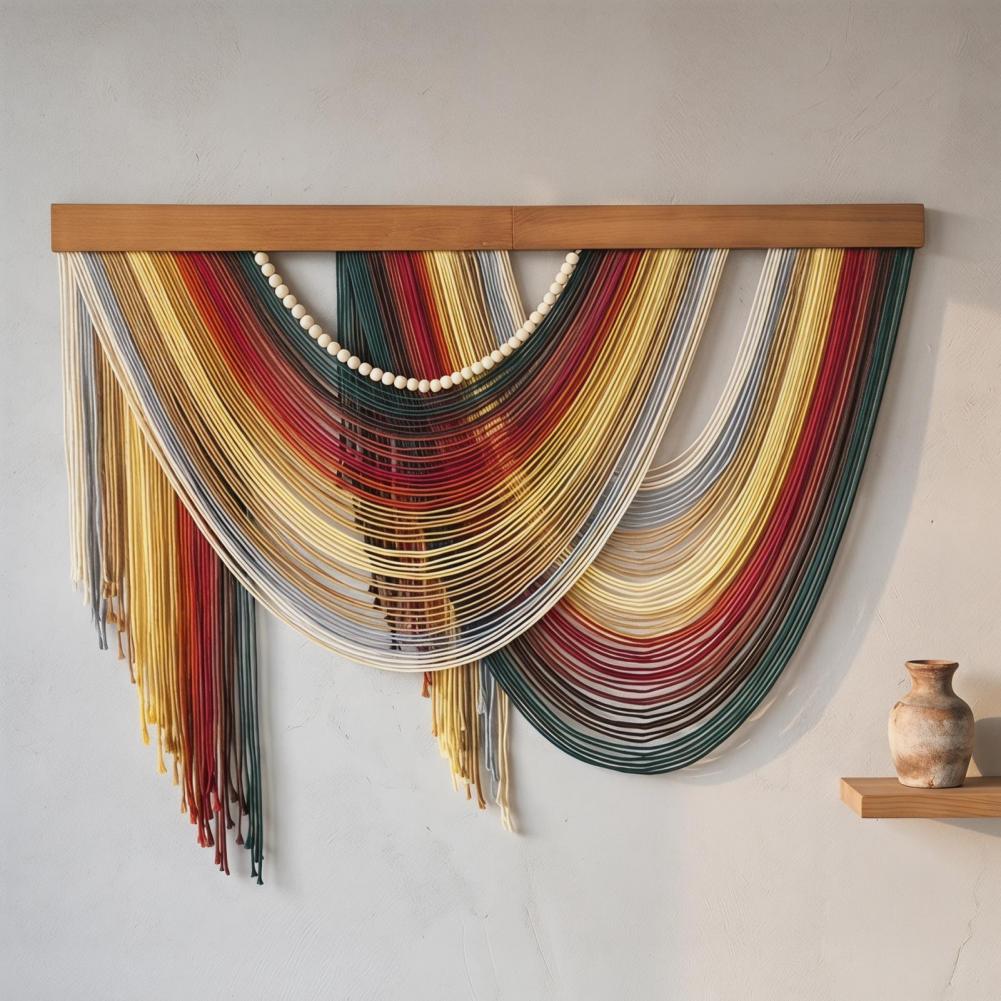 Handmade Tassel Tapestry Retro - Home Art Textiles recensie en prijs
