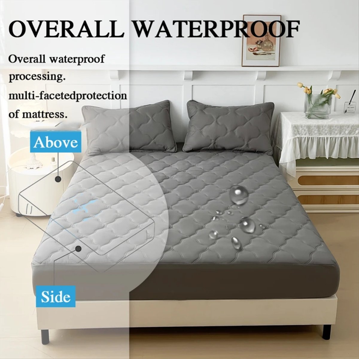 Learned- Waterproof Fitted Bed - Bed Sheet Microfiber recensie en prijs