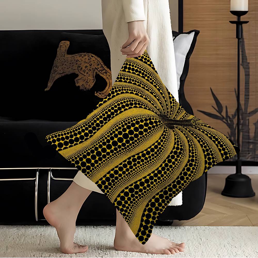 k-Kusama y-Yayoi Art Pillow Co - Home Art Textiles recensie en prijs