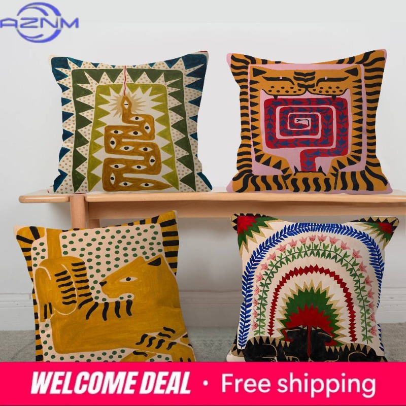 Ancient Egypt Abstract Colorfu - Home Textiles Egypt recensie en prijs