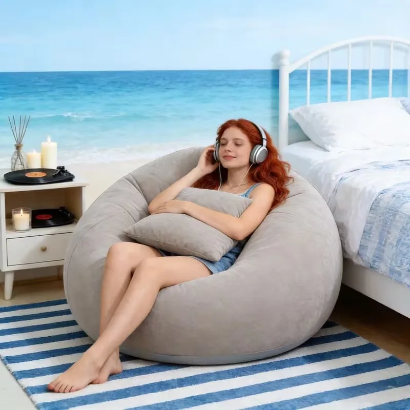 Large Lazy Inflatable PVC Sofa - Floor Cushion Pouf recensie en prijs