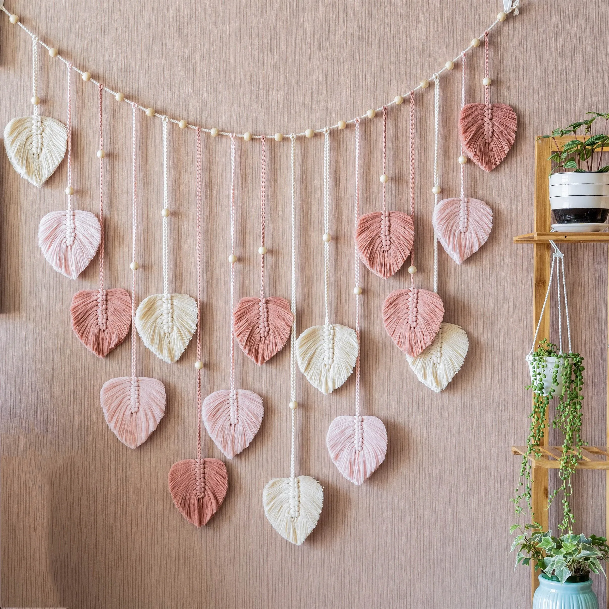 1 Pc Green Leaves Garland, Mac - Home Art Textiles recensie en prijs