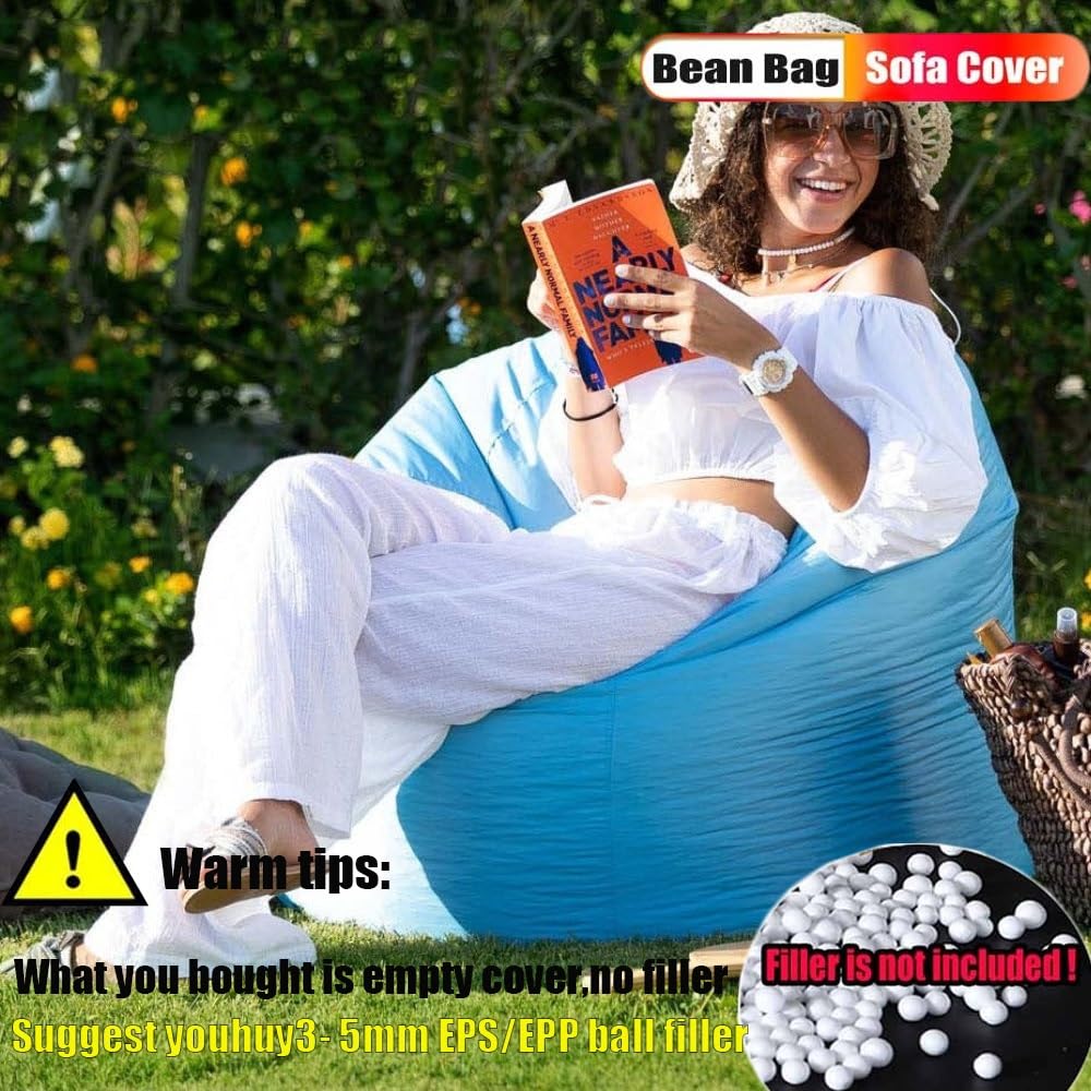 Oxford Bean Bag Chairs for Adu - Floor Cushion Pouf recensie en prijs