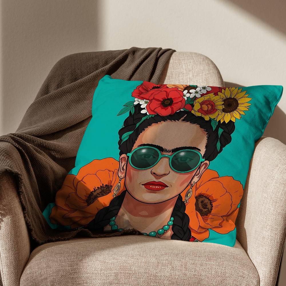 Printed Art Frida Kahlo pillow - Home Art Textiles recensie en prijs