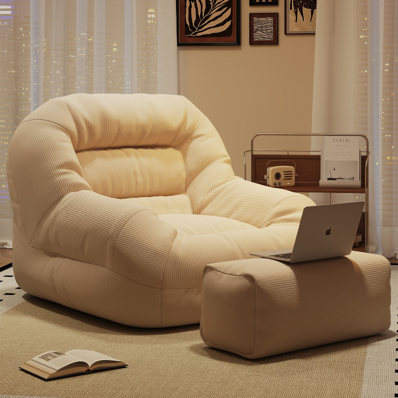 Lazy Bean Bag Sofas Portable C - Floor Cushion Pouf recensie en prijs