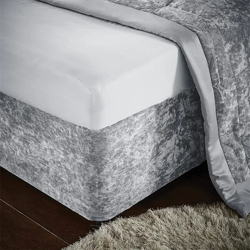 4 Sides Bed Skirt-Fit Jersey K - Bed Sheet Microfiber recensie en prijs