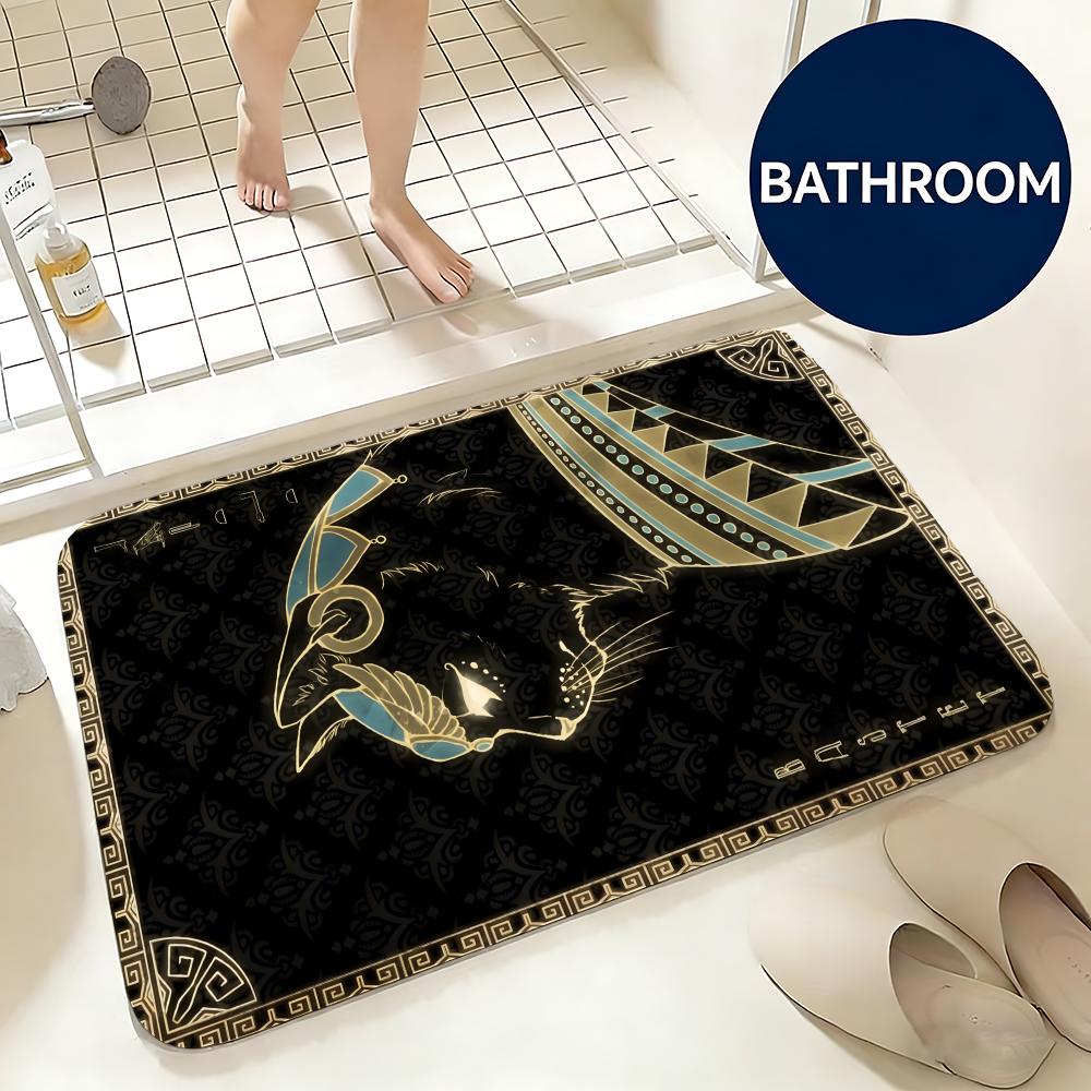 Soft Flannel Floor Mat Art Egy - Home Textiles Egypt recensie en prijs