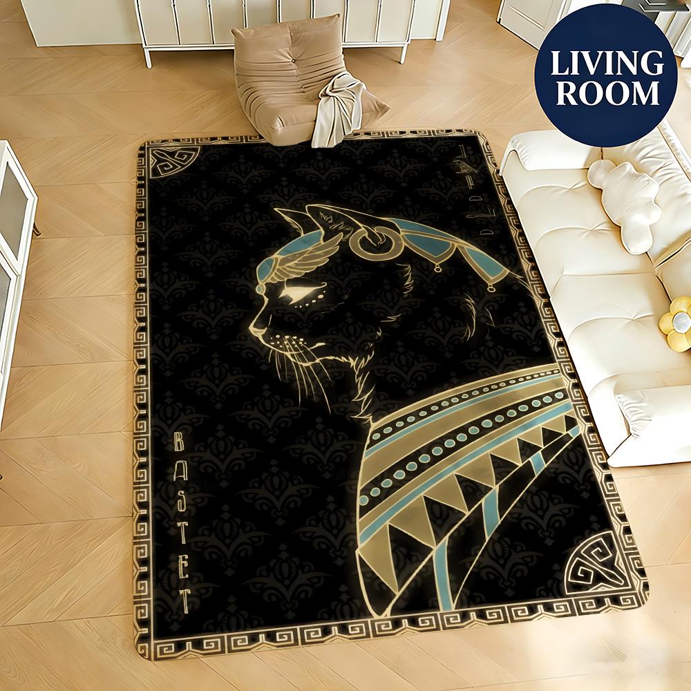 Soft Flannel Floor Mat Art Egy - Home Textiles Egypt recensie en prijs