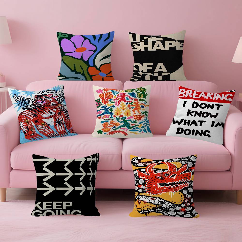 Retro Abstract Nourishing Soul - Home Art Textiles recensie en prijs