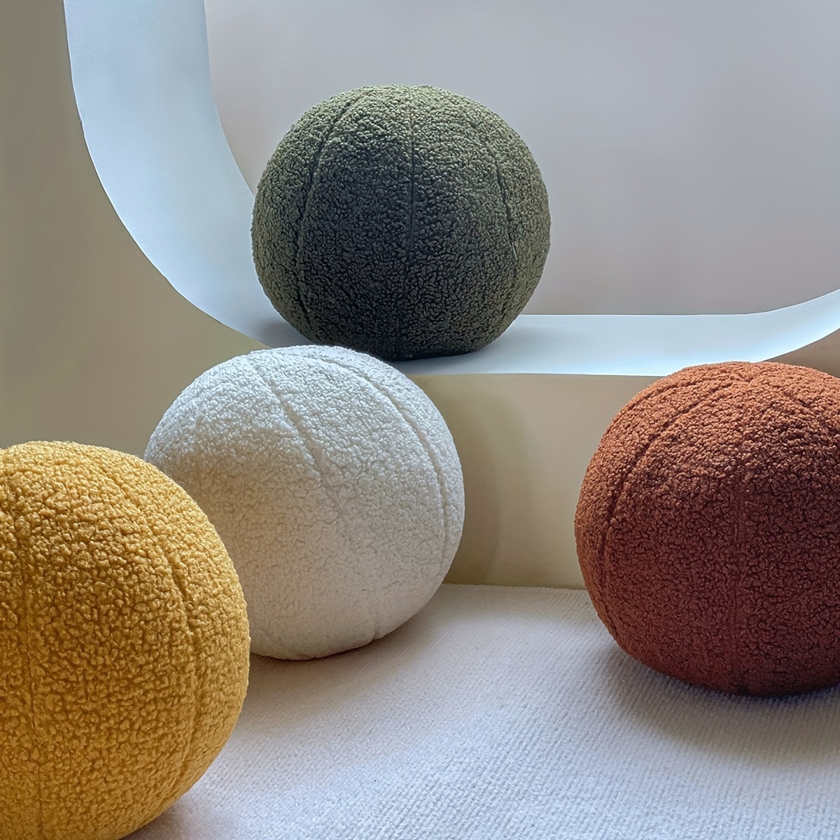 1pc Nordic style Spherical Thr - Floor Cushion Pouf recensie en prijs